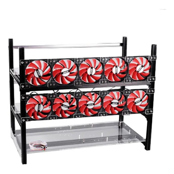 Case Abierto Al Aire Libre Para 12-gpu - Mining - Gaming