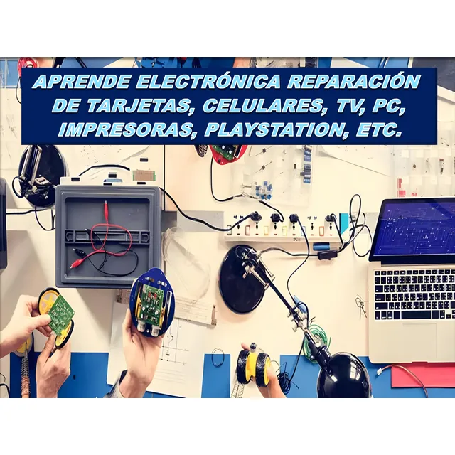 Aprende Electrónica Repara Tarjetas, Celulares, Tv, Pc, Play