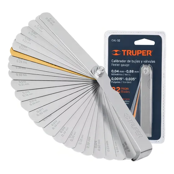 Truper 14397 Sondas Para Regular Válvulas Moto Auto