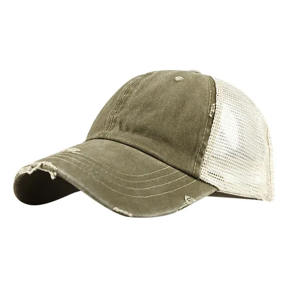 Ay Gorra Con Visera Casual Tipo Camionero Cola