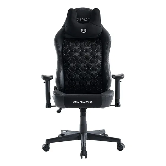 Silla Gamer Thunder Euphoria V1 Hasta 150 Kg Azender Negro Material Del Tapizado Piel