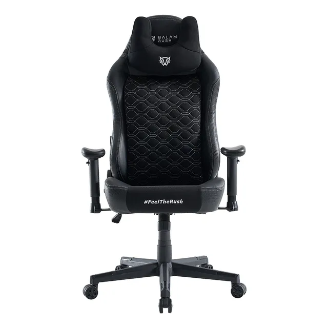Silla Gamer Thunder Euphoria V1 Hasta 150 Kg Azender Negro Material Del Tapizado Piel