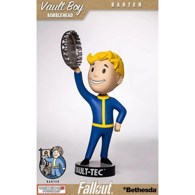 Vault Boy Bobblehead Fallout Vault Tec Lootcrate