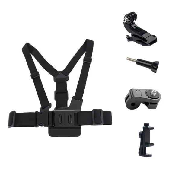 Pechera Gopro Celular Arnes Hero Camara Accion Deportes Foto