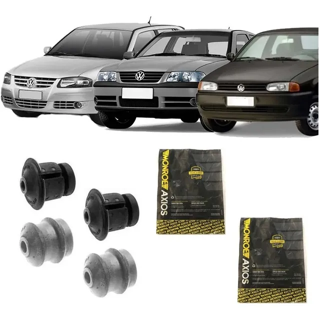 04 Buchas Quadro Agregado Motor Gol Parati Saveiro G2 G3 G4