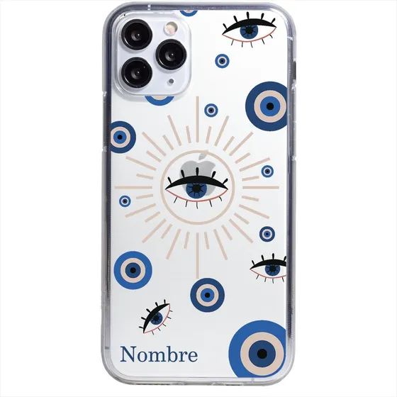 Funda Para Apple iPhone Ojo Turco Personalizada Nombre