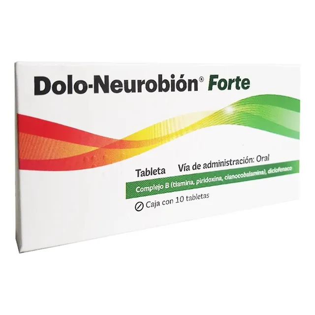 Dolo-neurobión Forte Complejo B 10 Tabletas