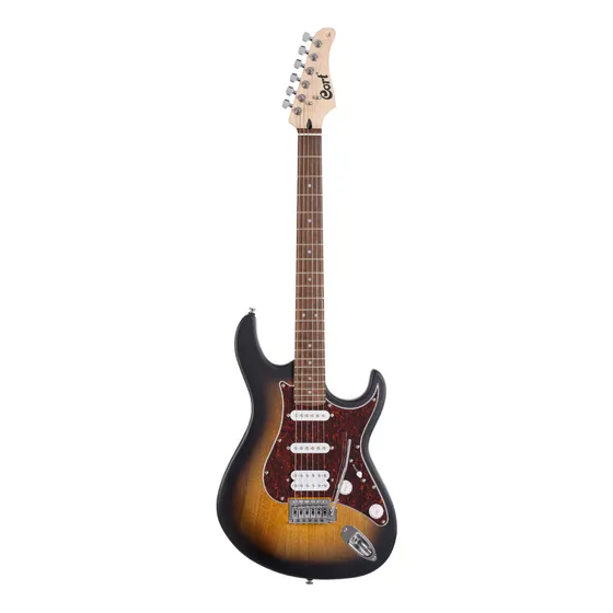 Guitarra Cort G110 Opsb Strato Hss Open Pore Sunburst