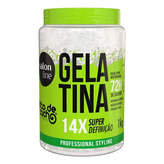 Gelatina #todecacho Super Definição Salon Line 1 Kg