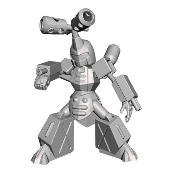 Metabee De 20cm De Altura Color Blanco, Serie Medabots