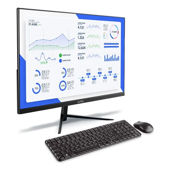 All In One, Windows 11 Home, 23,8 Pol. Intel Core I3 Ultra