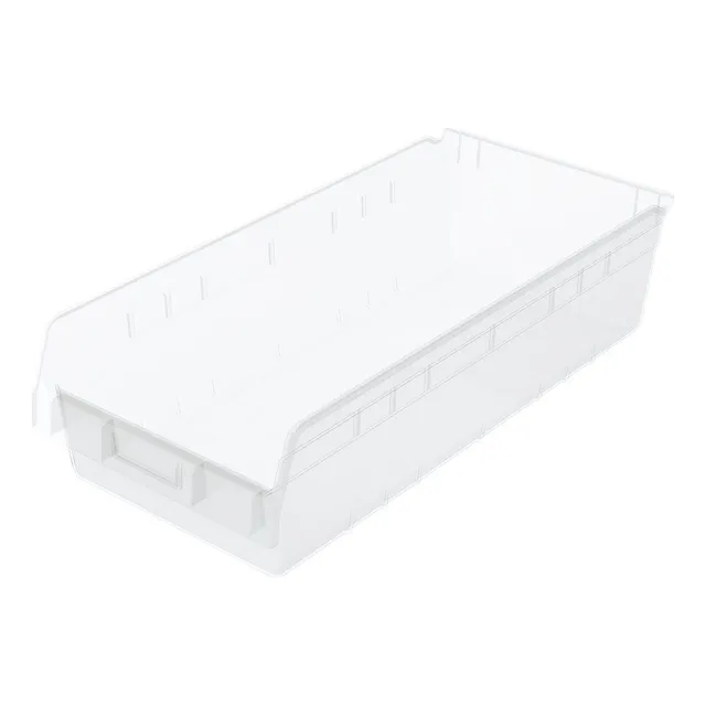 Akro-mils Shelfmax Cubo Basura Plastico Para Estante Largo