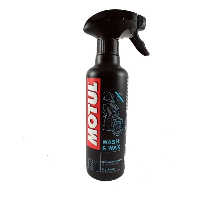 Limpiador En Seco Con Cera Protectora Motul E1 Wash & Wax