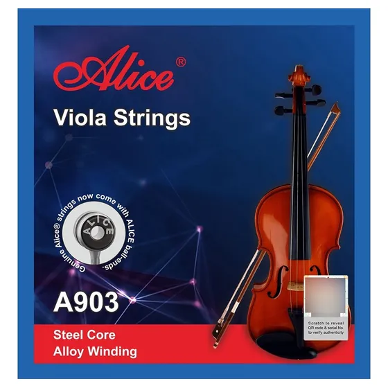 Set De Cuerdas Para Viola Marca Alice A903