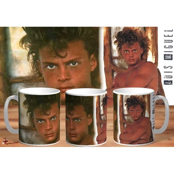 Taza De Ceramica Luis Miguel Busca Una Mujer Art