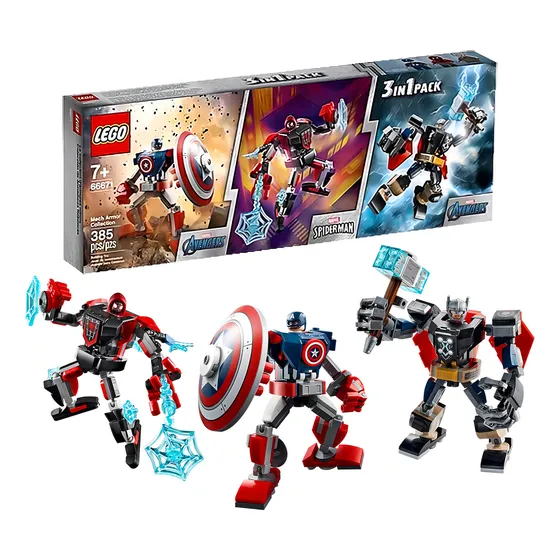 Lego® 66671  Mech Armor Pack 3 En 1 : 76168, 76171, 76169