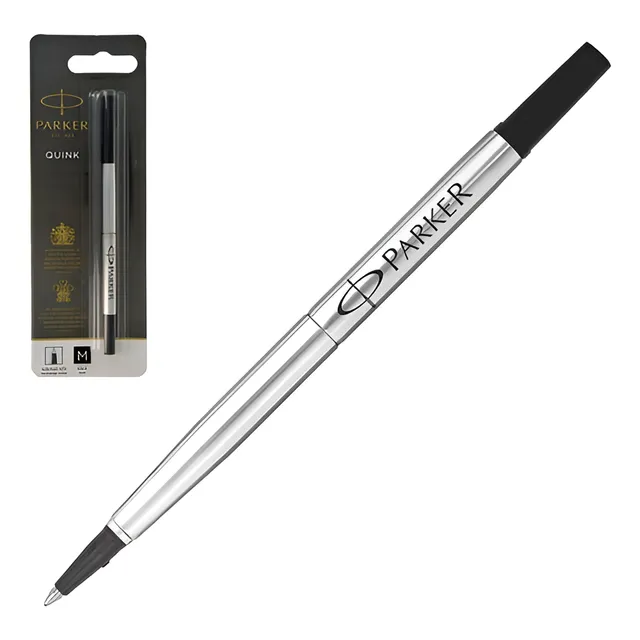 Repuesto Bol Parker Roller Negro Punto Medio