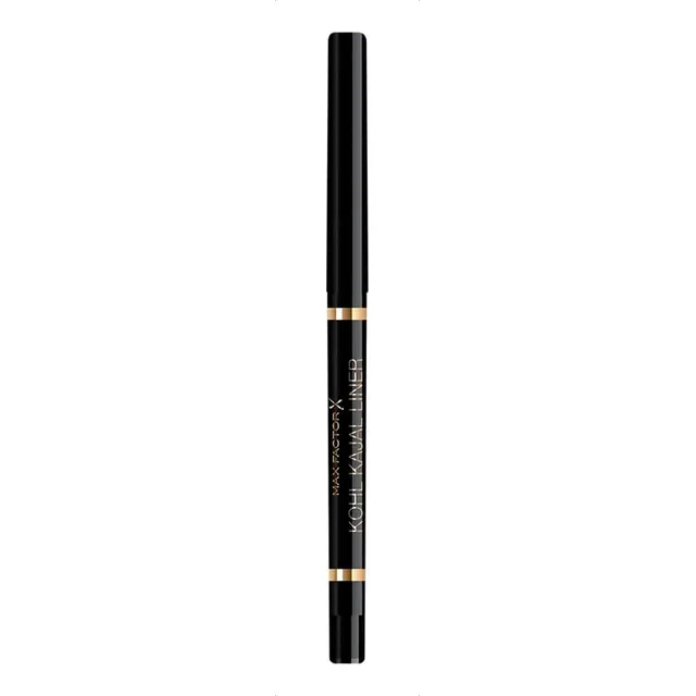 Max Factor K. Kajal Del Autom. 001 Black Color Negro Efecto Natural