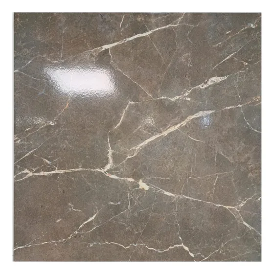 Porcelanato San Pietro Mármol Clásico Marrón  53x53 1ra Cal