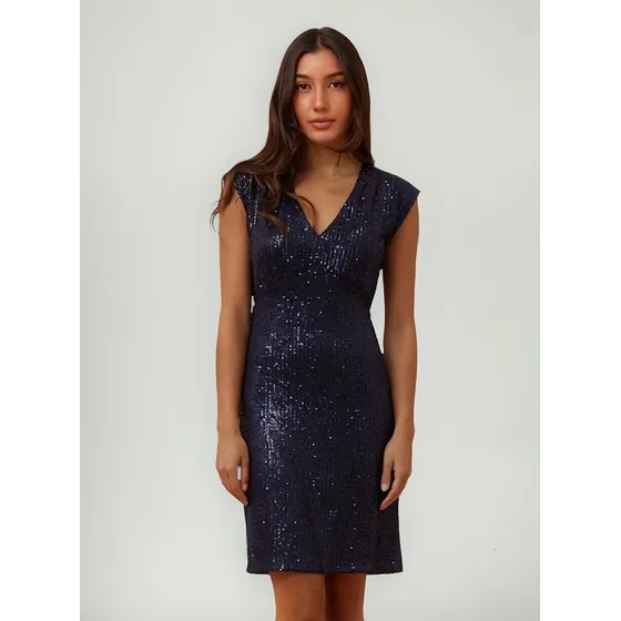 Vestido Fiesta Rocco Modelo Beni D166927 - Talles S Al 2xl 