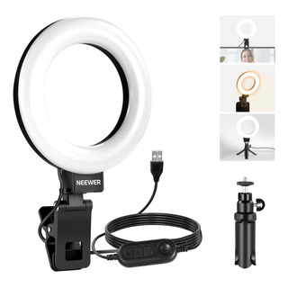 Neewer Anillo De Luz Kit De Clip Con Trípode Iluminación Neewer Anillo De Luz Kit De Clip Con Trípode Iluminación