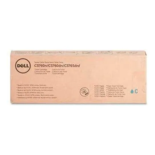 Toner Dell C3760n Original Cyan Cian