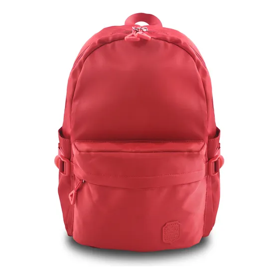Mochila Porta Notebook Primicia College Escolar Reforzada Color Rojo