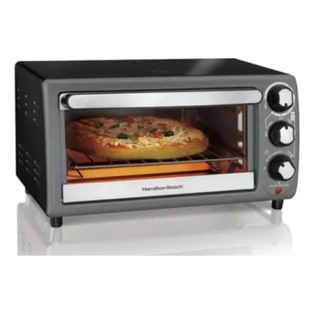 Horno Tostador De Mesa Electrico Hamilton Beach 31148 Negro
