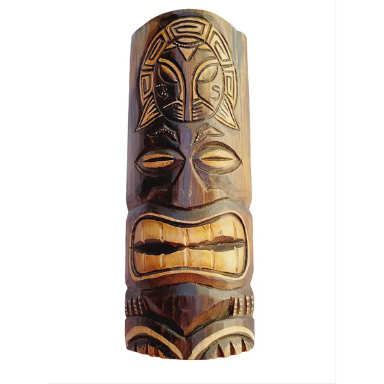 Adorno Mascara Madera 30 Cms  8 Modelos Diferentes Exclusiva