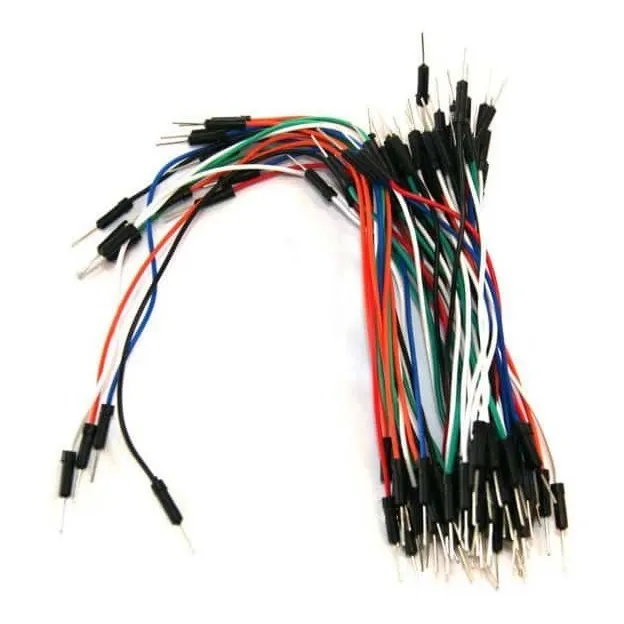 65 Cables Para Protoboard Jumpers Jumper Macho Arduino Pic