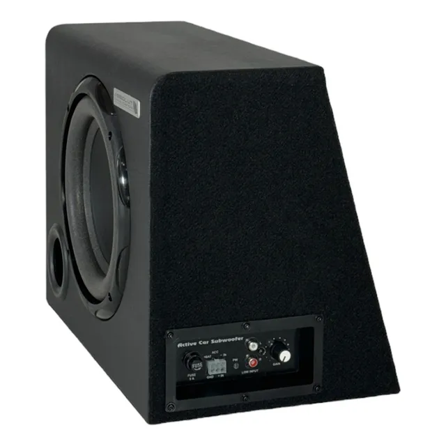 Caixa Som Amplificada Automotiva Universal Sub 8 Pol Absolut