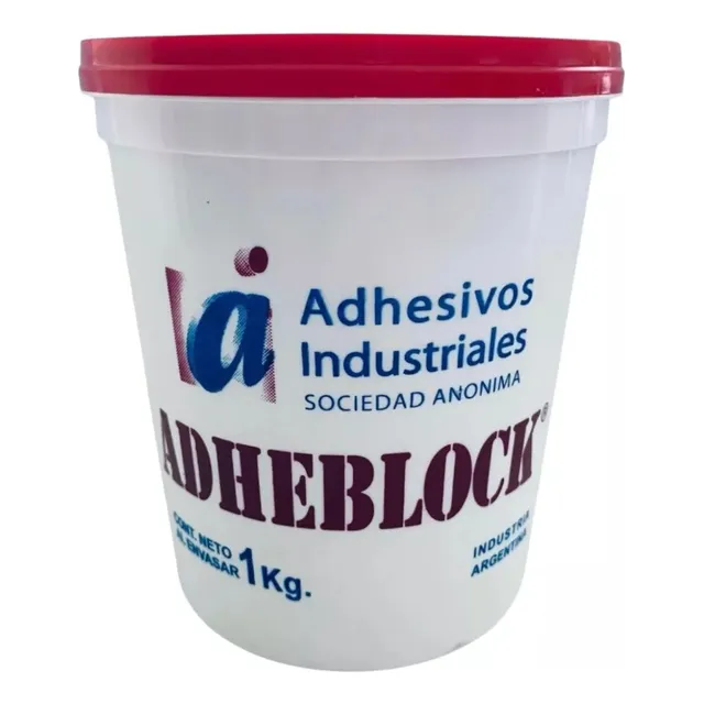Adheblock Adhesivo Vinilico Cola Emblocar Grafica Bolsa Pega