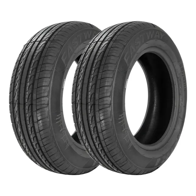 Kit 2x Pneu 195/65r15 Fastway P6 Xbri 91v Aro 15