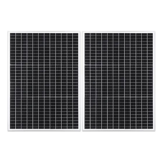 2pz 50w Panel Solar Monocristalino 100w Controlador Pwm 12v