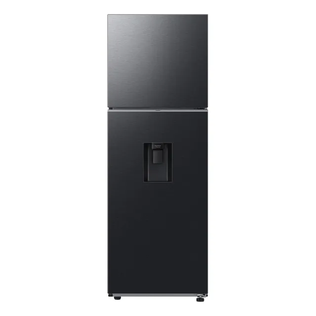 Refrigerador Samsung Top Mount con wi-fi y fabrica de hielos 11 pies color negro mate