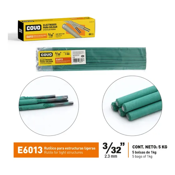 Electrodos Para Soldar 3/32 X Kilo Covo / Mayor Y Detal/