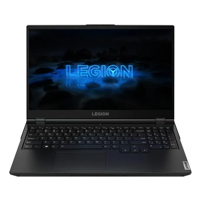 Notebook gamer Legion 5 15.6" color phantom black 8GB de Ram - 256GB SSD - 1TB HDD - AMD Ryzen 5
