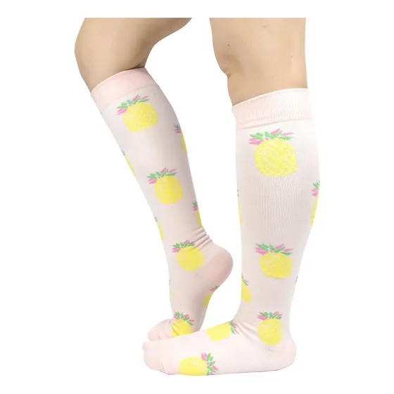 Calcetines Medias De Compresion Anti Varices Moda Tornasol