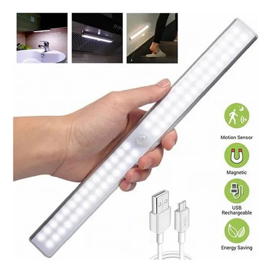 Lampara Led Portatil Con Sensor E Iman Para Pared 30cm