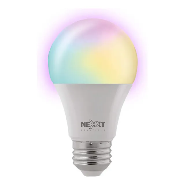 Bombillo Led Inteligente A19 Rgb Color 110v Nexxt Home