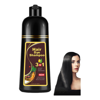 Champú Para Teñir El Cabello Negro 3 En 1, Champú Para Champú Para Teñir El Cabello Negro 3 En 1, Champú Para