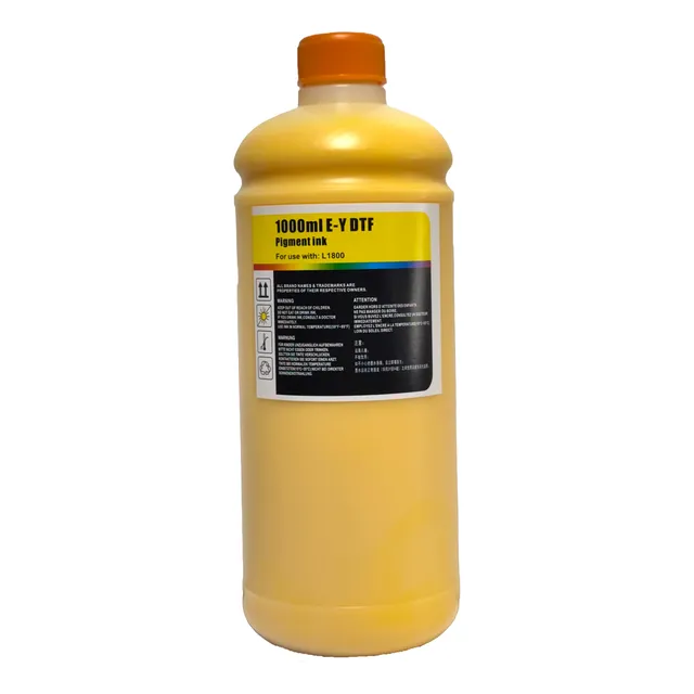 Kit 5 Litros De Tinta Dtf Para Impresoras A3 Dtf Ink Gran Fo