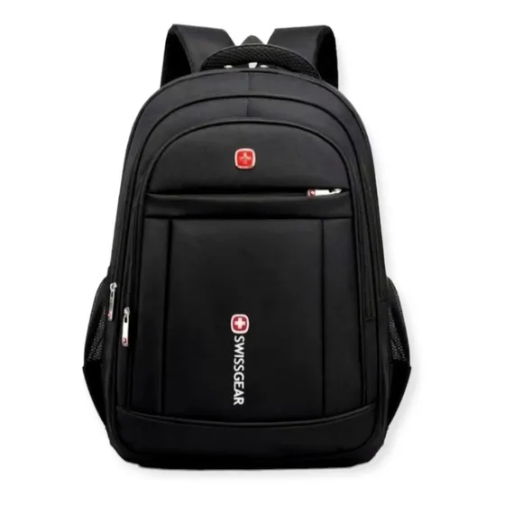 Bolso Morral Mochila Deportivo Swissgear Hombre Color Negro 