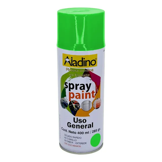 Pintura Spray Fluorescente Aladino 400cc