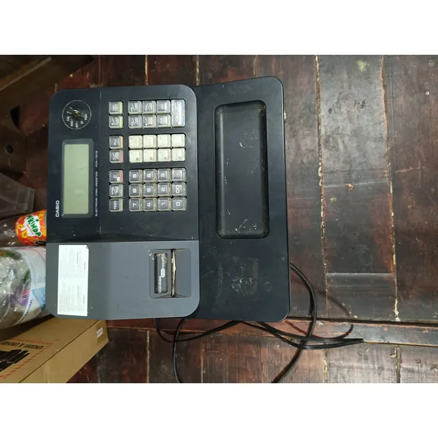 Caja Registradora Con 120 Rollos Térmicos
