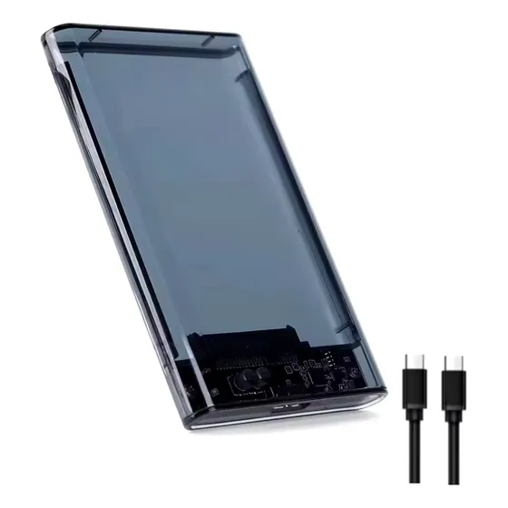 Caja Disco Duro Sata 2.5 A Usb C Hdd Convertidor Externo