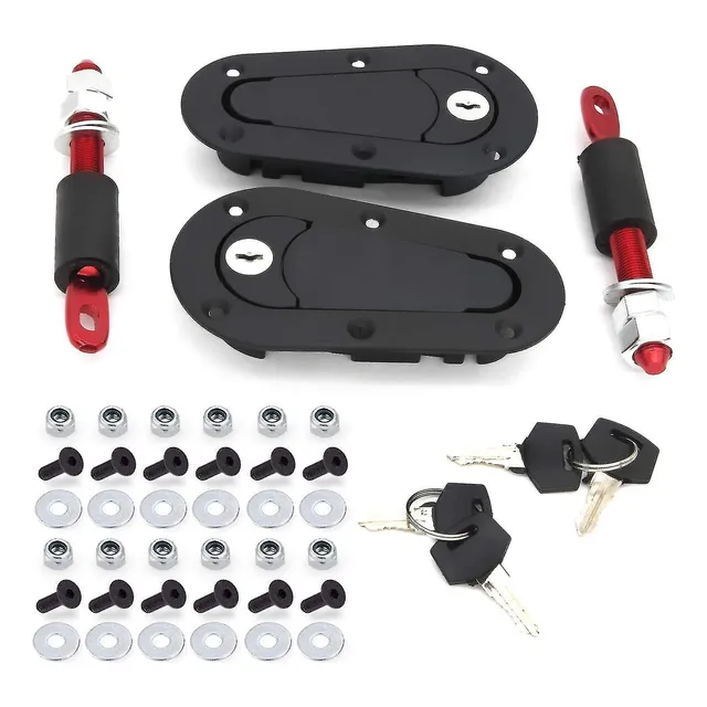Seguro De Capot + Llave Universal Competicion Auto