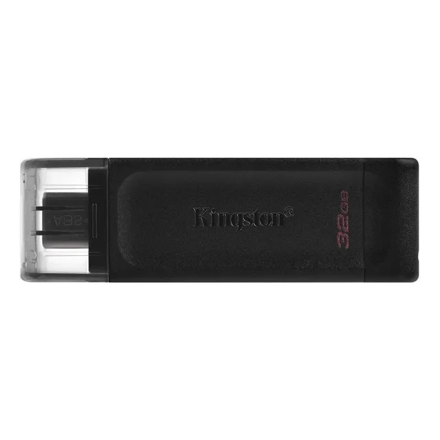 Pendrive Kingston DataTraveler USB-C 70 DT70 32GB 3.2 Gen 1 negro