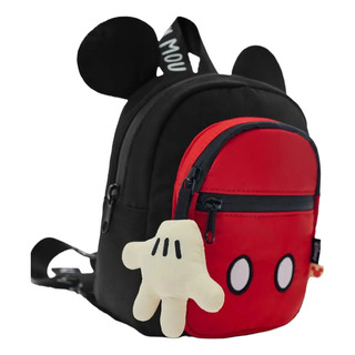Mochila Mickey Mouse Negro Rojo Escolar Mochila Mickey Mouse Negro Rojo Escolar