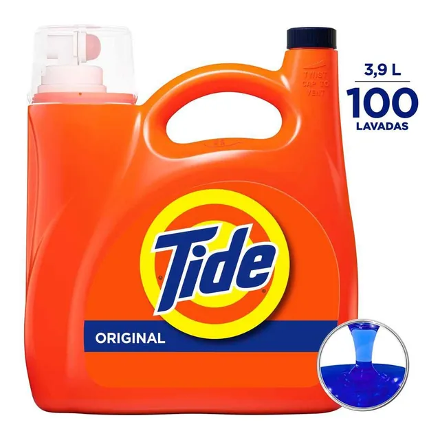 Detergente Tide Líquido 3.9 L